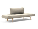 Zeal Bow daybed i 539 Bouclé Beige, som seng