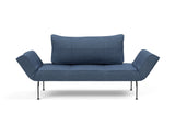 Zeal Laser daybed i 302 Weda Blue, set forfra
