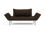 Zeal Laser daybed i 358 Taura Chocco, set forfra