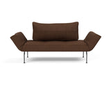 Zeal Laser daybed i 359 Taura Cappuccino, set forfra
