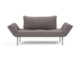 Zeal Laser daybed i 521 Mixed Dance Grey, set forfra