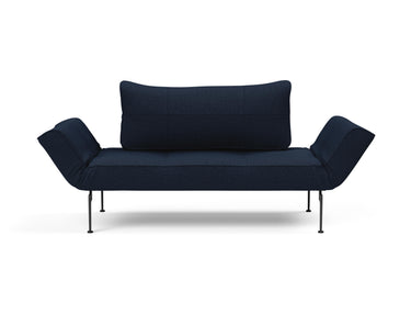 Zeal Laser daybed i 528 Mixed Dance Blue, set forfra