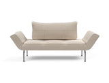 Zeal Laser daybed i 612 Blida Sand Grey, set forfra