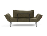 Zeal Laser daybed i 316 Cordufine Pine Green, set bagfra