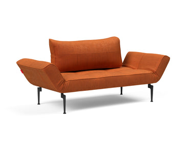 Zeal Laser daybed i 412 Esina Rust Orange, set skråt forfra