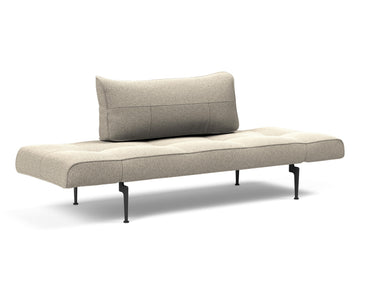Zeal Laser daybed i 539 Bouclé Beige, som seng