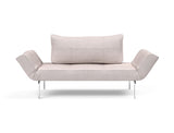 Zeal Straw daybed i 300 Weda Sand, set forfra