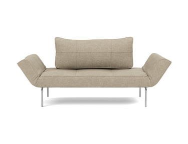 Zeal Straw daybed i 356 Taura Sand, set forfra