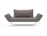 Zeal Straw daybed i 521 Mixed Dance Grey, set forfra