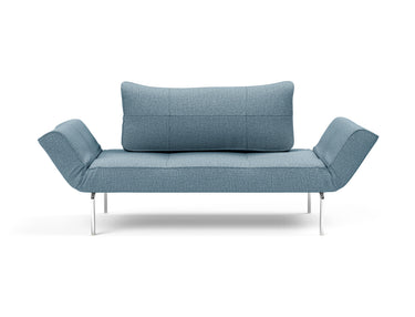 Zeal Straw daybed i 525 Mixed Dance Light Blue, set forfra