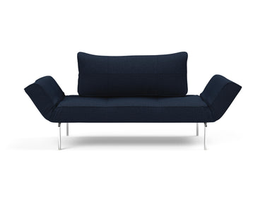 Zeal Straw daybed i 528 Mixed Dance Blue, set forfra