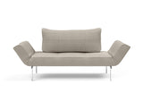 Zeal Straw daybed i 579 Kenya Gravel, set forfra