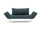 Zeal Straw daybed i 851 Mahoga Dark Blue, set forfra