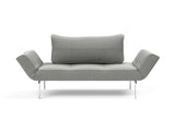 Zeal Straw daybed i 853 Mahoga Dove Grey, set forfra