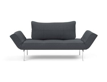Zeal Straw daybed i 894 Mozart Grey Bronze, set forfra