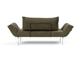 Zeal Straw daybed i 316 Cordufine Pine Green, set bagfra