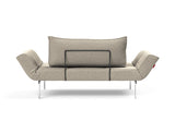 Zeal Straw daybed i 539 Bouclé Beige, set bagfra