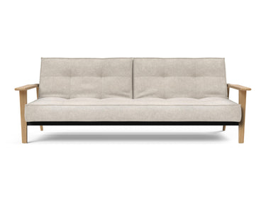 Splitback Frej sovesofa i 280 Avella Sand, set forfra