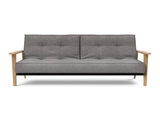 Splitback Frej sovesofa i 282 Avella Warm Grey, set forfra
