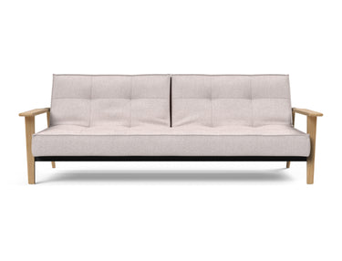 Splitback Frej sovesofa i 300 Weda Sand, set forfra