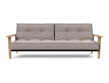 Splitback Frej sovesofa i 321 Corocco Warm Grey, set forfra