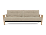 Splitback Frej sovesofa i 356 Taura Sand, set forfra