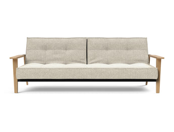 Splitback Frej sovesofa i 357 Taura Off White, set forfra