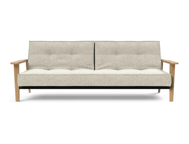 Splitback Frej sovesofa i 357 Taura Off White, set forfra