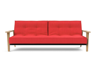 Splitback Frej sovesofa i 511 Elegance Red, set forfra