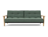 Splitback Frej sovesofa i 518 Elegance Green, set forfra