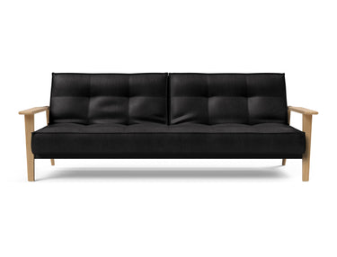 Splitback Frej sovesofa i 550 Faunal Black, set forfra