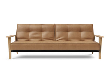 Splitback Frej sovesofa i 551 Faunal Brown, set forfra