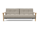 Splitback Frej sovesofa i 579 Kenya Gravel, set forfra