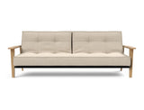 Splitback Frej sovesofa i 586 Phobos Latte, set forfra