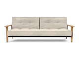 Splitback Frej sovesofa i 594 Corduroy Ivory, set forfra