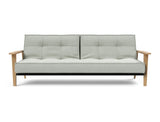 Splitback Frej sovesofa i 888 Mozart Slate Brown, set forfra