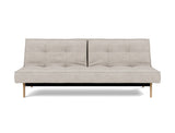 Splitback Eik sovesofa i 471 Yuveno Sand, set forfra