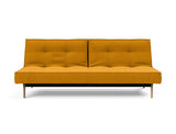 Splitback Eik sovesofa i 507 Elegance Burned Curry, set forfra