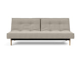Splitback Eik sovesofa i 579 Kenya Gravel, set forfra