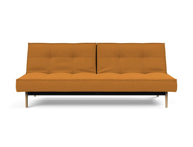 Splitback Eik sovesofa i 893 Mozart Masala, set forfra