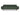Dublexo Styletto Dark Wood sovesofa med armlæn i 281 Avella Pine Green, set forfra