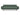 Dublexo Styletto Dark Wood sovesofa med armlæn i 518 Elegance Green, set forfra