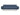 Dublexo Chrome sovesofa med armlæn i 302 Weda Blue, set forfra