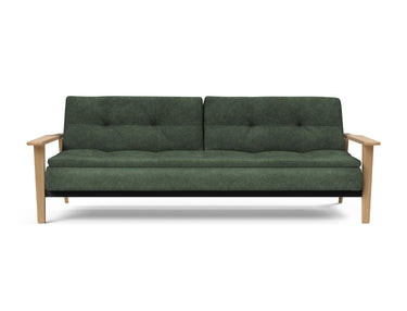 Dublexo Frej sovesofa i 281 Avella Pine Green, set forfra