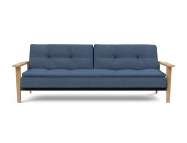 Dublexo Frej sovesofa i 302 Weda Blue, set forfra
