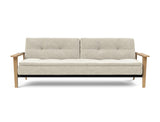 Dublexo Frej sovesofa i 357 Taura Off White, set forfra