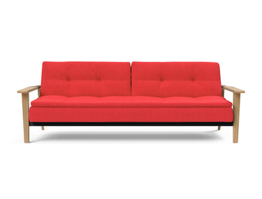 Dublexo Frej sovesofa i 511 Elegance Red, set forfra