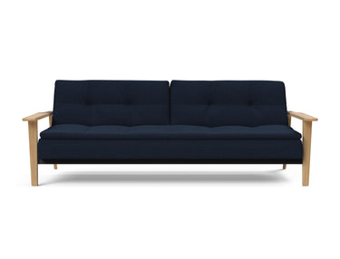 Dublexo Frej sovesofa i 528 Mixed Dance Blue, set forfra