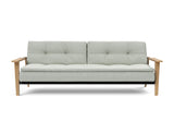 Dublexo Frej sovesofa i 888 Mozart Slate Brown, set forfra
