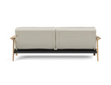 Dublexo Frej sovesofa i 527 Mixed Dance Natural, set bagfra